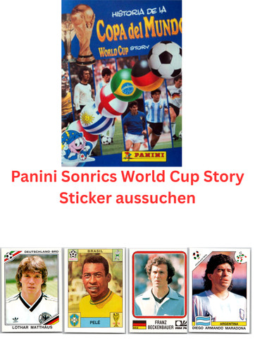 Panini sonrics world cup - panini, story