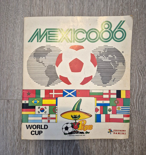 Panini heft mexico - heft, 1986