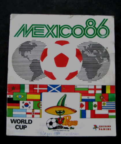 Panini album 1986 mexico - wm,