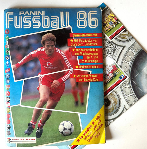 Panini fussball bundesliga - 86,