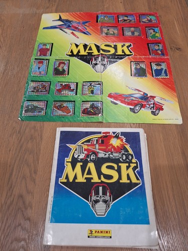 Panini mask 1986 album mit - 1986,