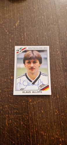 Panini 1986 klaus - wm,