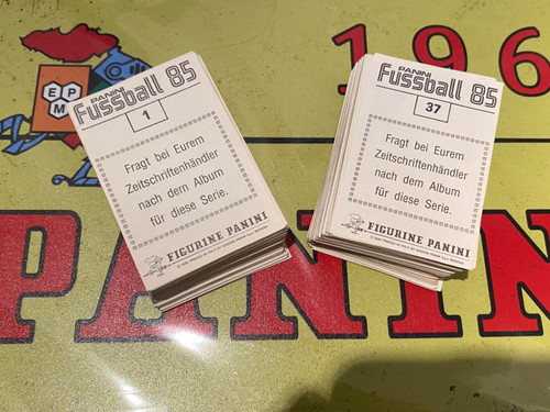 Bild panini fußball 86 - fußball, 85
