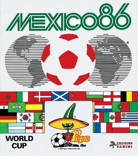 Panini fifa world cup 1986 - world,